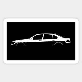 BMW 7 Series (E65) Silhouette Magnet